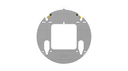Microsoft Steel Case Roam Wall Mount for Surface Hub 2S 50" - Seismic locking system, Quick Installation, Grey (New)(Renewed)