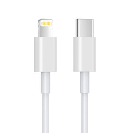 Cybist Basics Range - USB-C To Lightning Fast Charging Cable - 1 Metre Compatible With Apple iPad, iPhone 13/13pro/13 Pro Max/13 Mini, 12, 12 Mini, 12 Pro Max, 11, XS, X, XR And More
