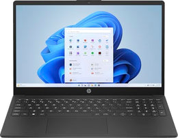 HP Laptop 15-fc0018na 15.6 FHD AMD Ryzen 3 7320U (4 Cores, 2.4/4.3GHz), 512GB PCIe Gen 4.0x4 NVMe, 4GB LPDDR5, AMD Radeon Graphics, WIFI 6 & BT 5.3, HD Webcam, UK Keys, Windows 11 Pro (Renewed)