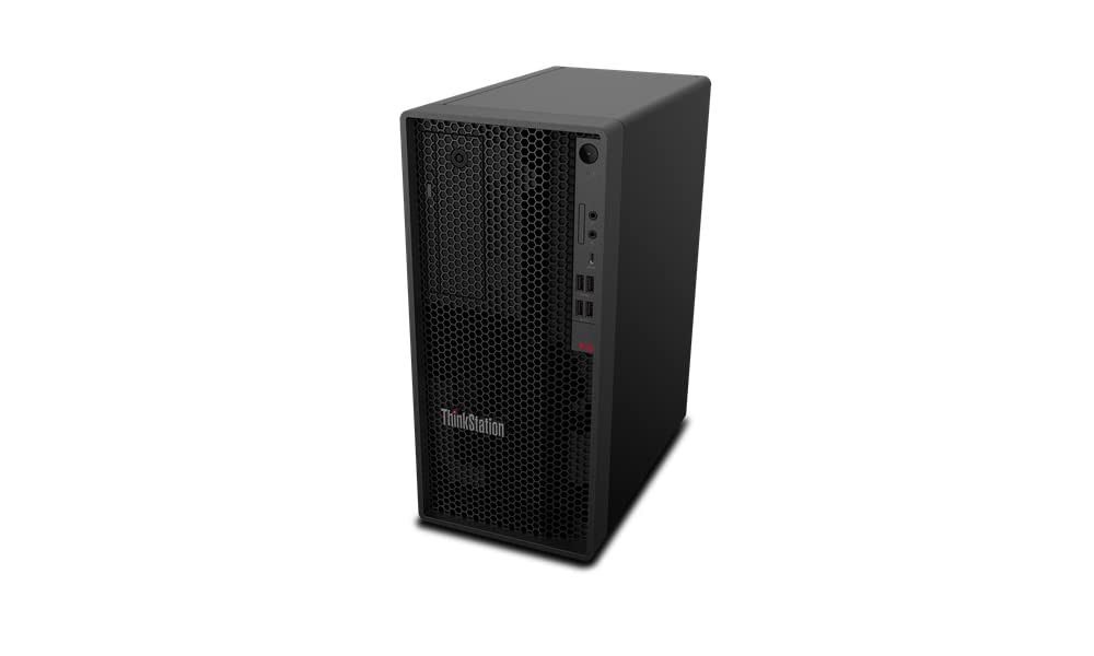 Lenovo ThinkStation P350 Tower Workstation - i9 11900 (8 Cores), Nvidia Quadro RTX A2000 6GB, 2TB PCIe Gen 4.0x4 NVMe, 32GB DDR4, vPro, SD Card Reader, GbE, RAID Support, Windows 11 Pro (Renewed)