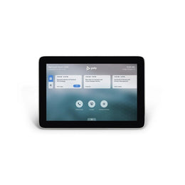 POLY Studio X50 Video Conferencing Camera TC8 Touch Controller Kit - UHD 2160p (4K) Capture, 5x Zoom, 120º FOV, 8" (1280 X 800) Screen, Stereo Speakers, Noise-Blocking, Auto Tracking (Renewed)