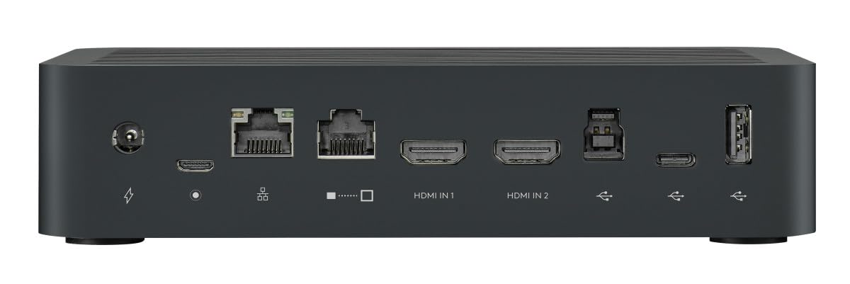 Logitech Rally Camera Kit Video Conference System - 4K UHD Rally PTZ Camera, Display & Table Hub, Rally Speaker, Rally Mic Pod, Remote Control, Power Supplies & Cables (New)(Renewed)