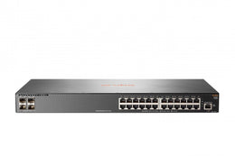 HPE Aruba Networking 2930F 24G 28Port JL259A Network Switch - 24x GbE (10/100/1000) Ports, 4x SFP, Layer 3, Managed, Capacity: 56 Gbps, Throughput: 41.7 Mpps (New)(Renewed)