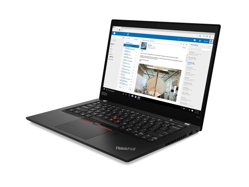 Lenovo ThinkPad X13 Gen 1 13.3 FHD, i5-10210U (4 Cores, 4.2GHz), 512GB PCIe Gen 4.0x4 NVMe, 8GB DDR4, Intel UHD Graphics, WIFI 6 & BT 5.1, UK Keys, Windows 11 Pro (Renewed)
