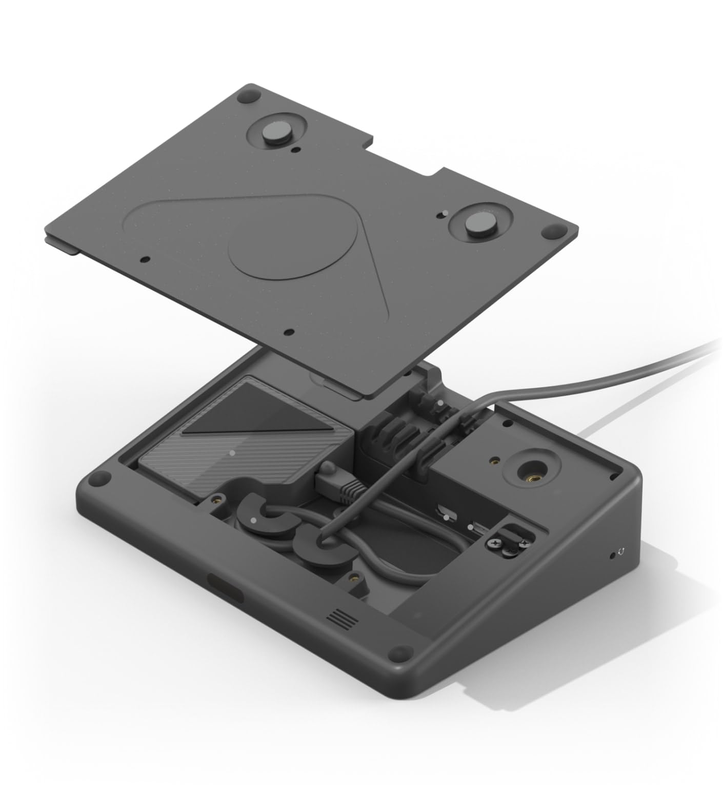 Logitech Tap 10.1 Meeting Room Touch Controller with Cat5e Kit 1280x800, Oleophobic & Anti-Glare, FDMI VESA Mountable, HDMI, Motion Sensing, Ultrasonic Speaker, Graphite - 939-001950 (New)(Renewed)