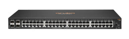 HPE Aruba Networking CX 6000 48G PoE+ SFP R8N85A Network Switch - 4x GbE (10/100/1000) PoE+, 4x SFP, Layer 2, Managed, 370W Class 4 PoE+, Capacity: 104 Gbps, Throughput: 77.3Mpps (New)(Renewed)