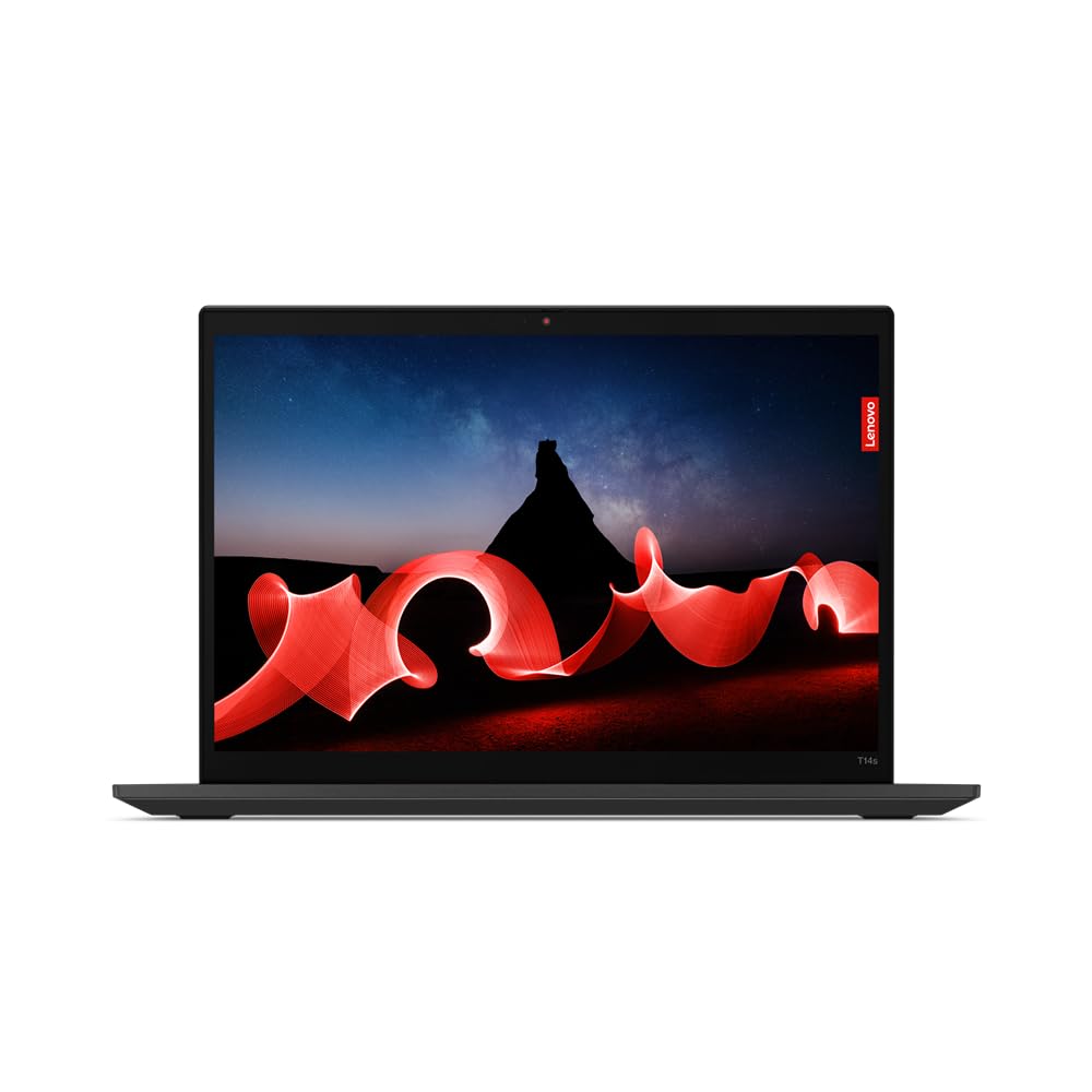 Lenovo ThinkPad T14s Gen 4 14 FHD+, i7-1355U (10 Core, up to 5.0GHz), 1TB PCIe Gen 4.0x4 NVMe, 16GB LPDDR5X, Fingerprint& Smartcard Reader, WIFI 6E & BT 5.3, UK Backlit Keys, Windows 11 Pro (Renewed)