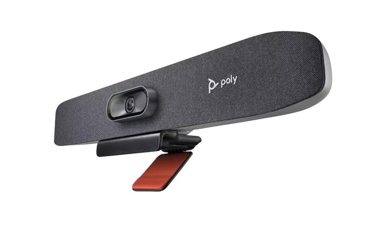 POLY Studio X30 Video Conferencing Camera Bar TC8 Touch Controller Kit - 4K UHD (3840 X 2160) Capture, 5x Zoom, 110º FOV, 8"(1280x800) Screen, Integrated Speaker, DirectorAI (Renewed)