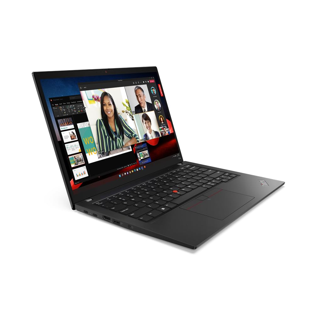 Lenovo ThinkPad T14s Gen 4 14 FHD+, i7-1355U (10 Core, up to 5.0GHz), 1TB PCIe Gen 4.0x4 NVMe, 16GB LPDDR5X, Fingerprint& Smartcard Reader, WIFI 6E & BT 5.3, UK Backlit Keys, Windows 11 Pro (Renewed)