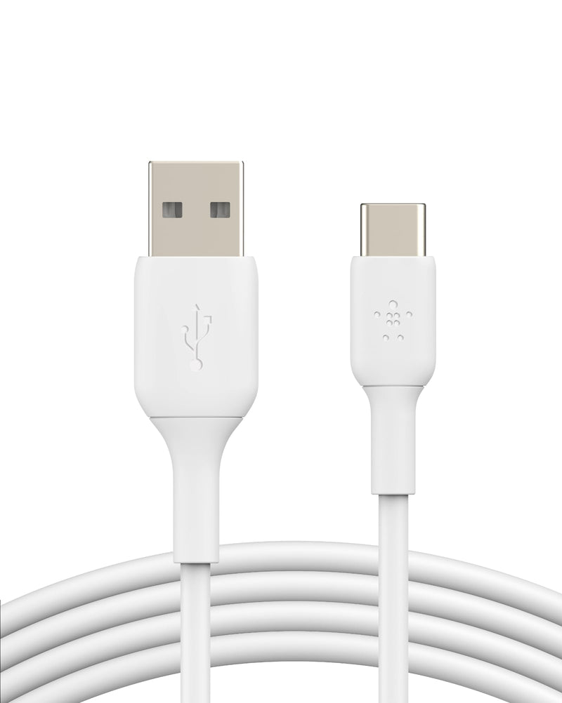 Belkin BoostCharge USB C charger cable, USB-C to USB-A cable, USB type C charging cable for iPhone 16