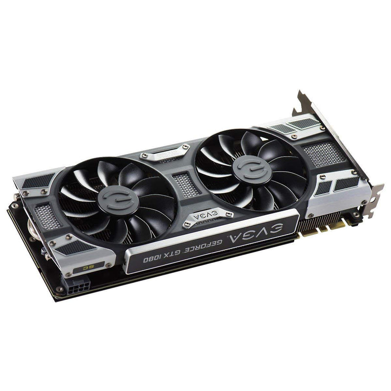 EVGA GeForce GTX 1080 SC GAMING ACX 3.0, 8GB GDDR5X, LED, DX12 OSD Support (PXOC) Graphics Card 08G-P4-6183-KR (Renewed)