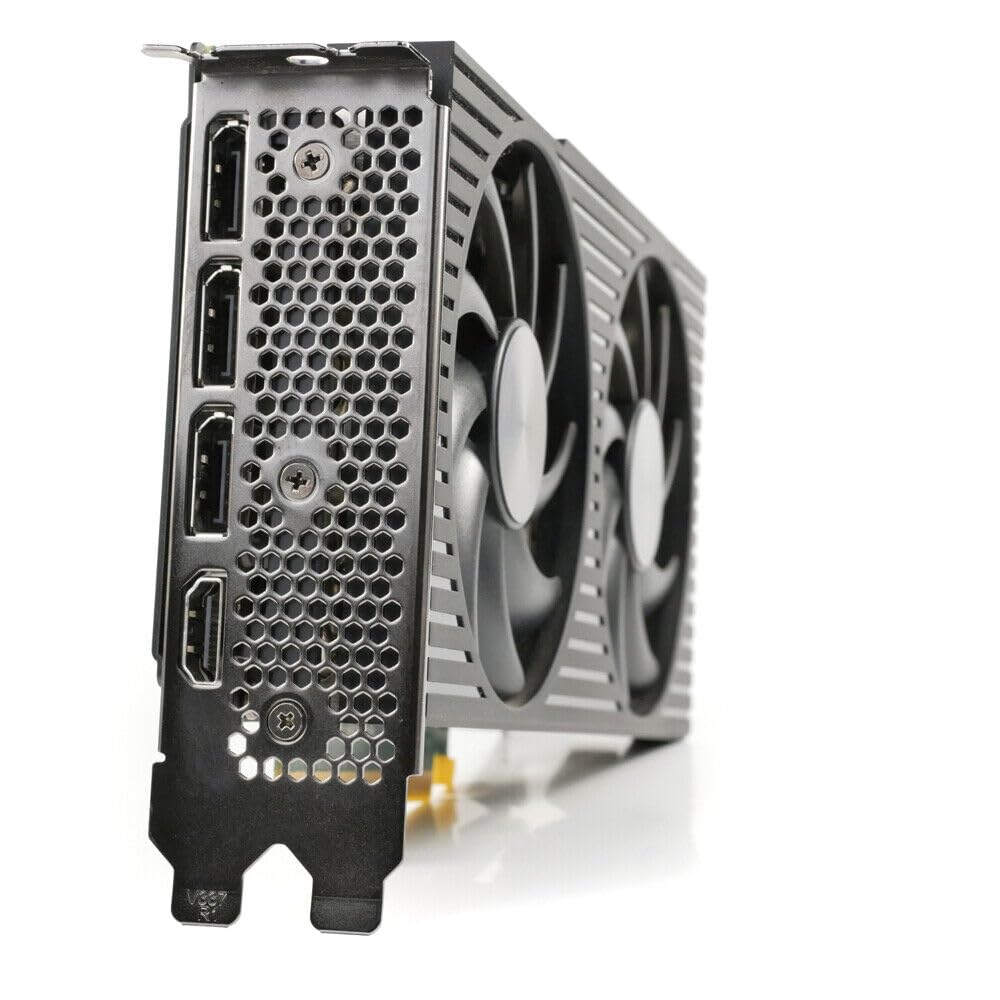 Dell Nvidia GeForce RTX 3060 Ti 8GB GDDR6 Gaming Dual Slot Graphics Card 4864 CUDA Cores, Ray Tracing, AI Cores, G-SYNC, DLSS, 1x HDMI 2.1, 3x DisplayPort 1.4a, DirectX 12 Ultimate (Renewed)