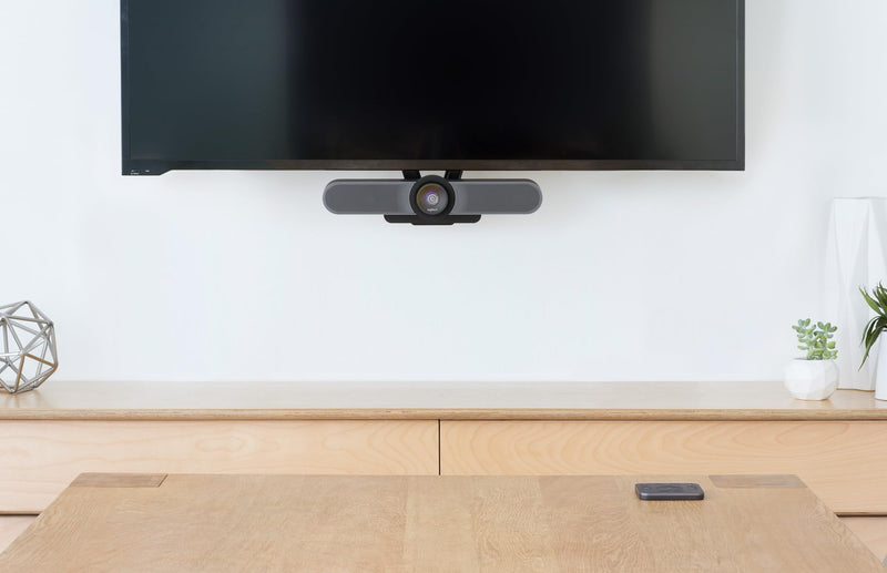 Logitech 939-001498 TV Mount for Meetup Video Conference Systems, fits up to 55" TV's, VESA Standard, PC/Mac/Laptop/MacBook - Black (New)(Renewed)