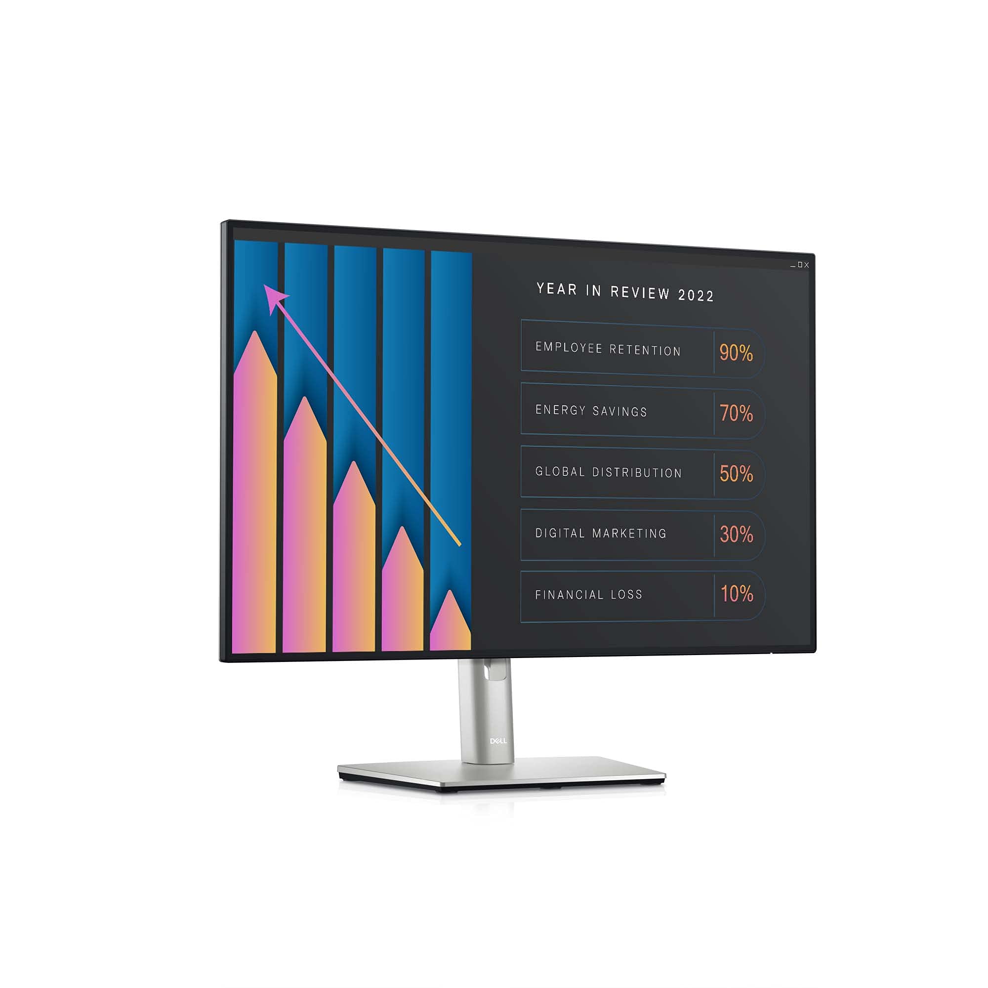 DELL UltraSharp U2421E 24.1 WUXGA (1920x1200) Monitor, IPS, USB Hub, 350 Nits, 99% sRGB, 1000:1, 5ms, ComfortView Plus, 16:10, Adjustable (Height, pivot, swivel, tilt), HDMI, DisplayPort (Renewed)