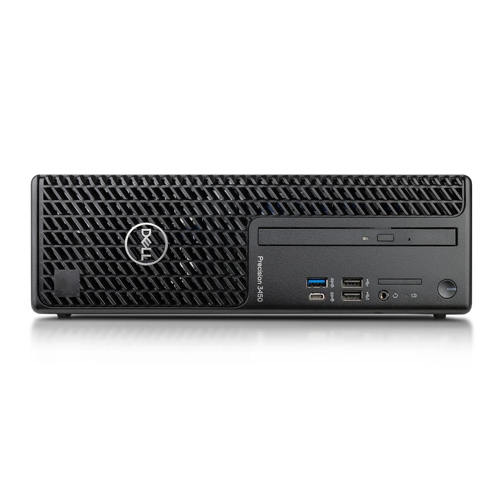 Dell Precision 3450 SFF Workstation i7-10700 (8 Cores, 4.8GHz), NVIDIA Quadro P1000 4GB, 2TB PCIe Gen 4.0x4 NVMe, 32GB DDR4, vPro, GbE, DVD RW, Windows 11 Pro (Renewed)