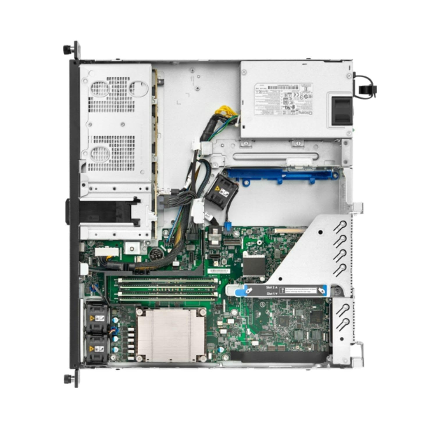HPE ProLiant DL20 Gen 10 Plus 1U Rackmount Server Intel Xeon E-2336 (6 Cores, 2.9/4.8GHz), 2x 1.92TB Enterprise SSDs, 64GB DDR4, 2x GbE BCM5720, Intel VROC SATA, HPE iLO5, No OS