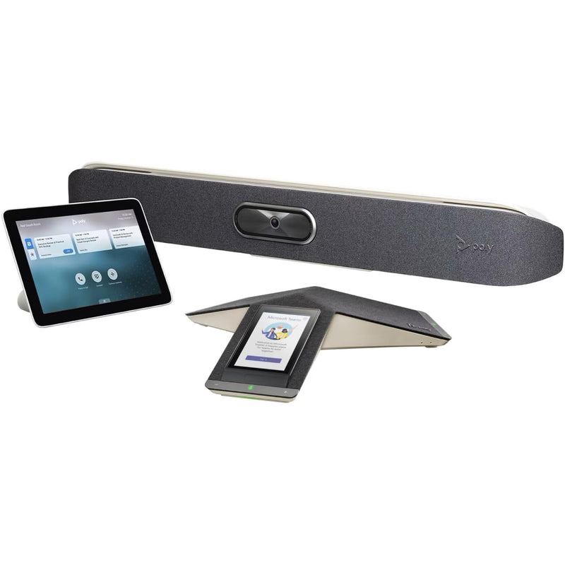 Poly Studio X50 Medium Room Kit with TC8 Touch Control & TRIO C60 (Refurbished - Excellent)