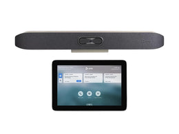 POLY Studio X50 Video Conferencing Camera TC8 Touch Controller Kit - UHD 2160p (4K) Capture, 5x Zoom, 120º FOV, 8" (1280 X 800) Screen, Stereo Speakers, Noise-Blocking, Auto Tracking (Renewed)