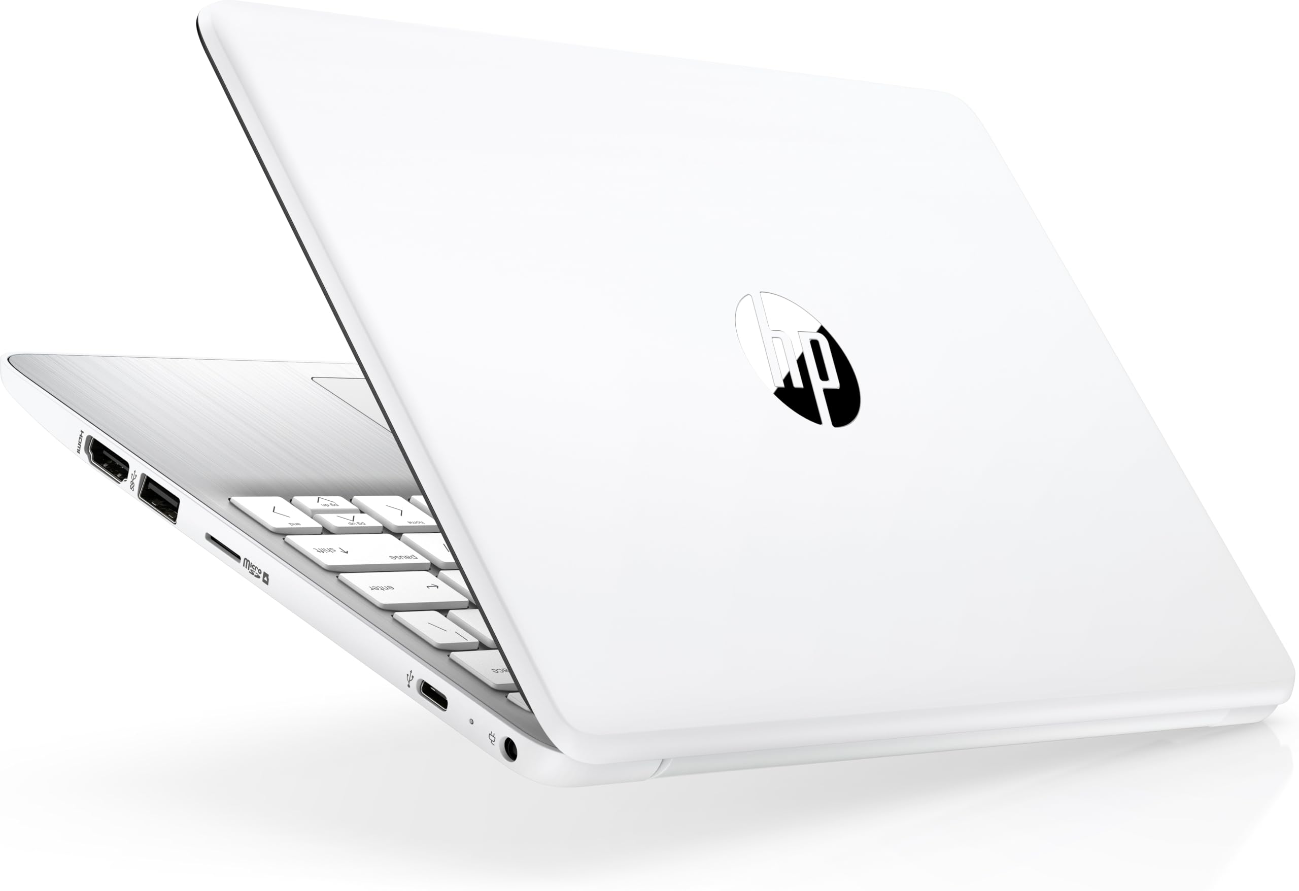 HP Stream 11-ak0027na 11.6 HD Intel Celeron N4120, 64GB eMMC, 4GB DDR4, SD Card Reader, Intel UHD Graphics, WIFI 6 & Bluetooth 5.3, HD Webcam, Dual speakers, UK Keys, Windows 11 Home (Renewed)