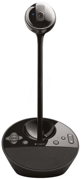 Logitech ConferenceCam BCC950 Conferencing System - FullHD PTZ Camera, Built-in Speaker Phone, Omnidirectional Mic, Remote Control, Extender Stem, USB Plug-And-Play, 960-000867 (New)(Renewed)