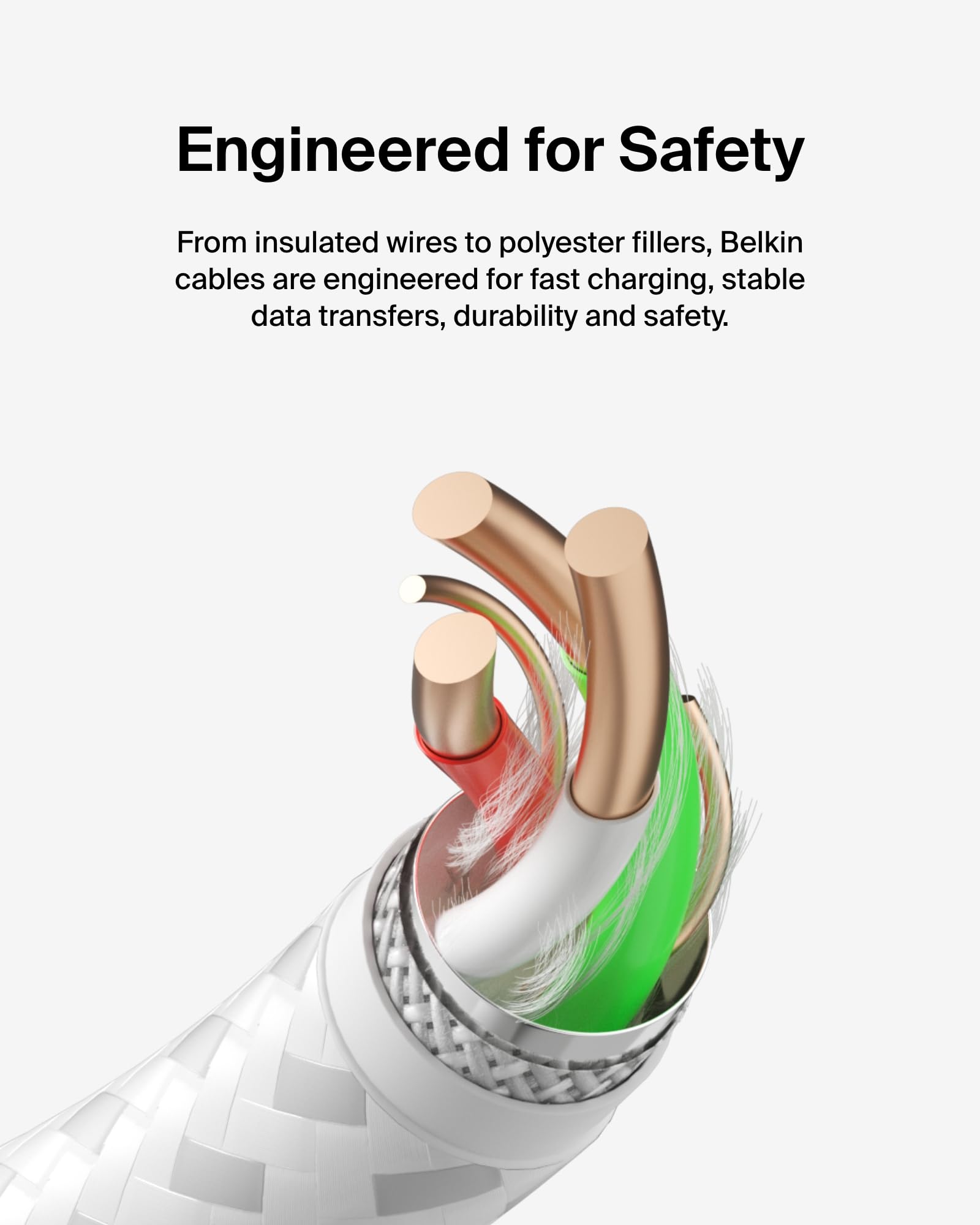 Belkin BoostCharge Braided USB C charger cable