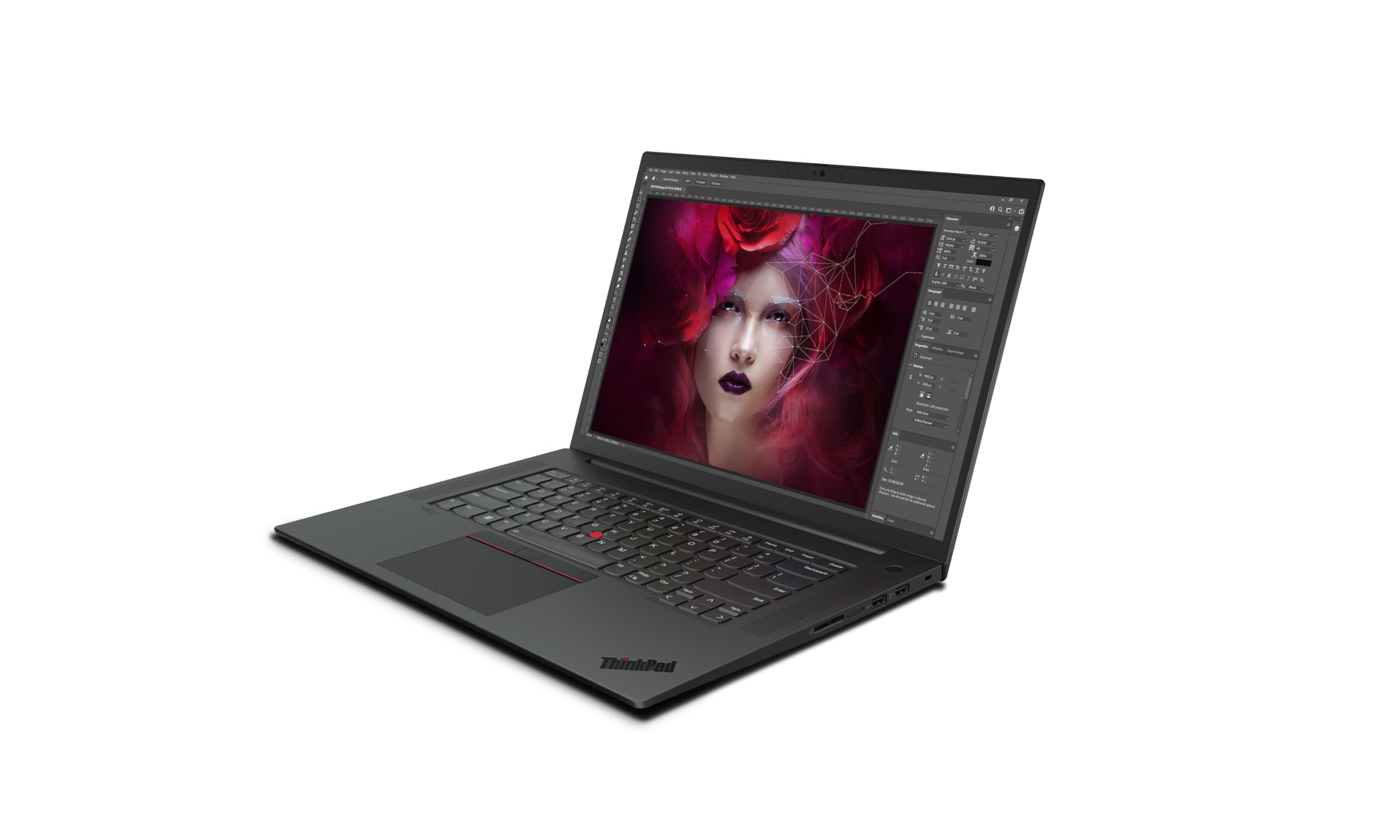 Lenovo ThinkPad P1 Gen 5 16 QHD+ 165Hz (2560x1600) - i7-12800H, Nvidia RTX A4500 16GB ECC, 2TB PCIe Gen 4.0x4 NVMe, 64GB DDR5, vPro, SD & Fingerprint Reader, UK Backlit Keys, Windows 11 Pro (Renewed)