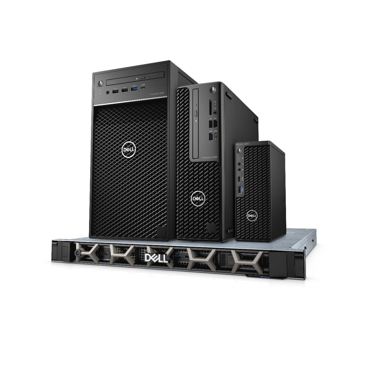 Dell Precision 3450 SFF Workstation i7-10700 (8 Cores, 4.8GHz), NVIDIA Quadro P1000 4GB, 2TB PCIe Gen 4.0x4 NVMe, 32GB DDR4, vPro, GbE, DVD RW, Windows 11 Pro (Renewed)