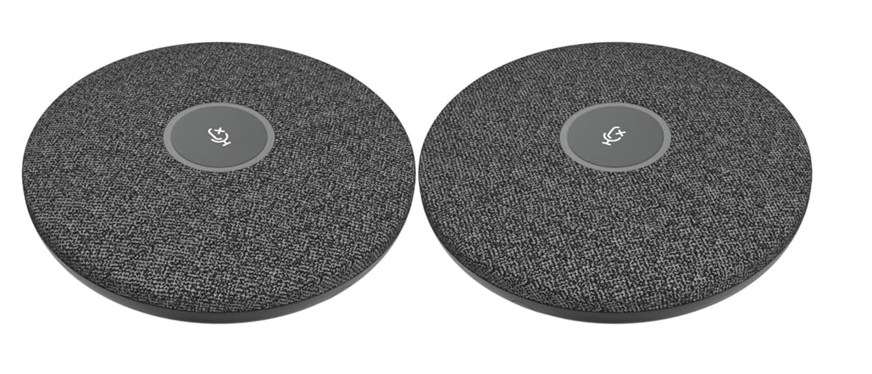 Logitech 960-001242 Rally Plus 4K UltraHD (UHD) Video Conferencing Camera Kit - Rally Camera, Display & Table Hub, 2x Rally Speaker, 2x Rally Mic Pod, Remote, Certified for Teams, Zoom & More(Renewed)