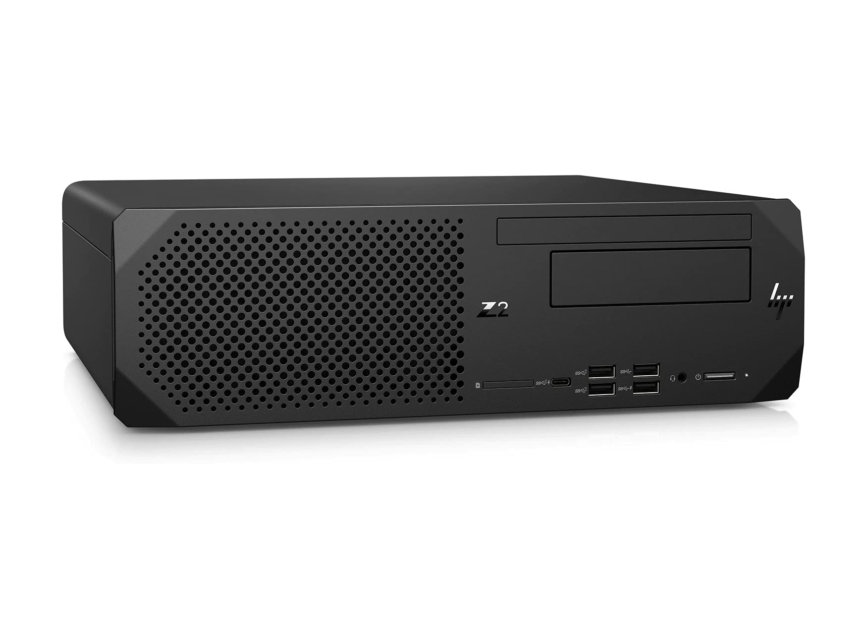 HP Z2 G5 SFF Workstation i9-10900 (10 Cores, 2.8/5.1GHz), Nvidia RTX A2000 6GB, 1TB PCIe Gen 4.0x4 NVMe & 2TB HDD, 32GB DDR4, SD Card Reader, GbE, Raid Support (0, 1), Windows 11 Pro (Renewed)