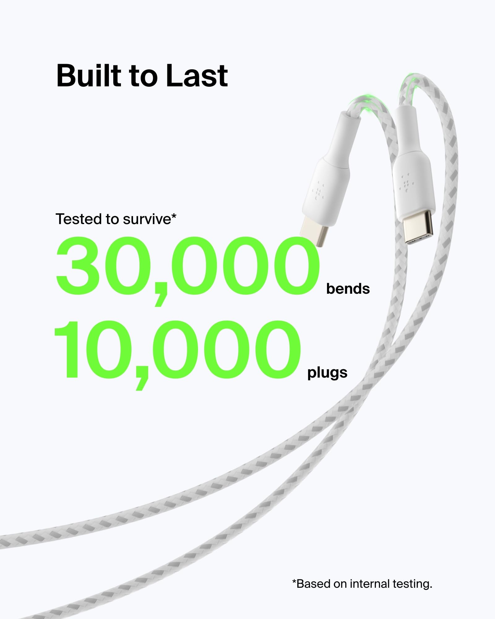 Belkin BoostCharge Braided USB C charger cable