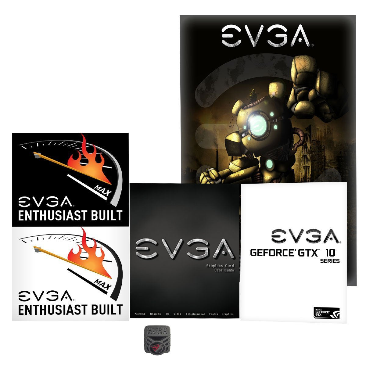 EVGA GeForce GTX 1080 SC GAMING ACX 3.0, 8GB GDDR5X, LED, DX12 OSD Support (PXOC) Graphics Card 08G-P4-6183-KR (Renewed)