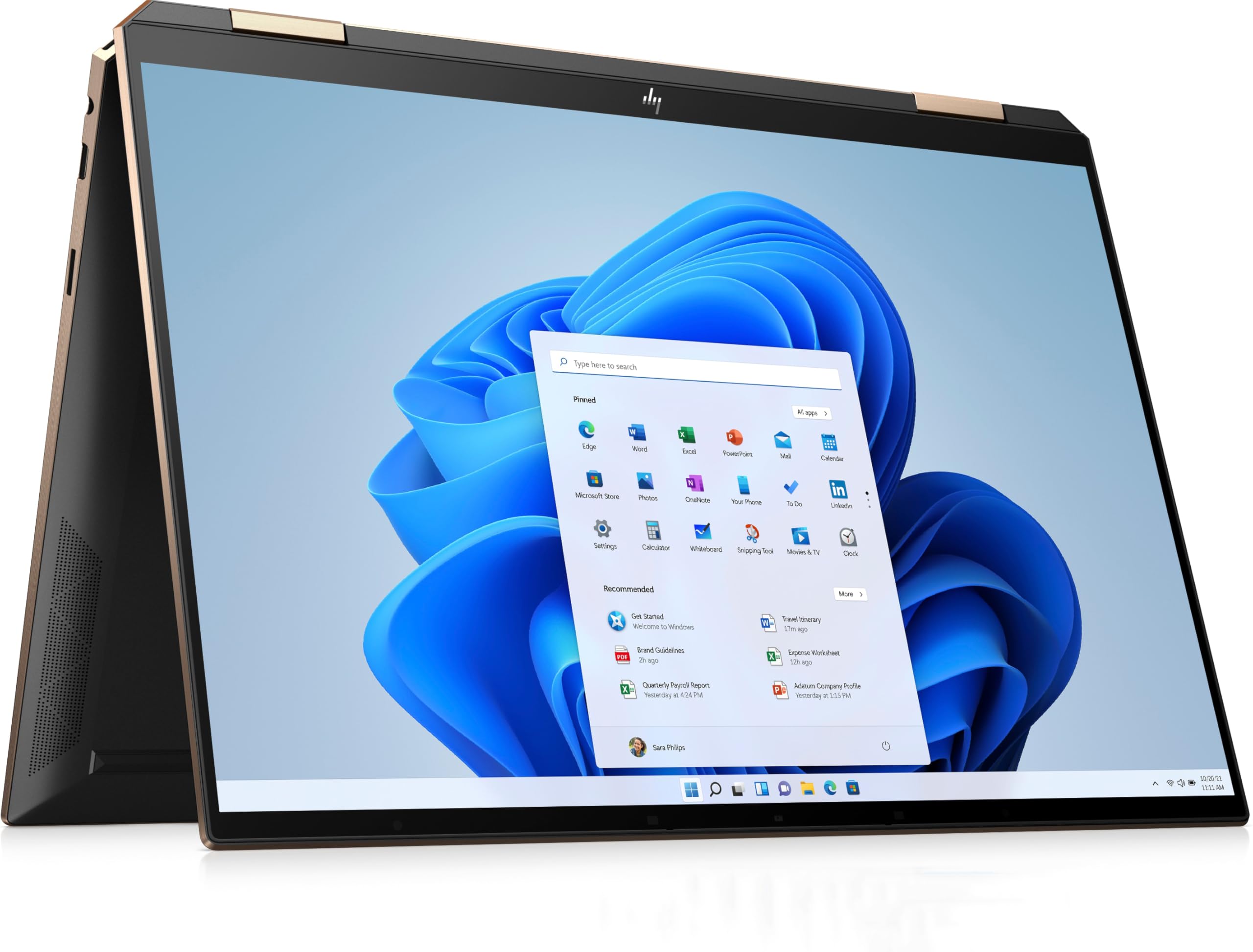 HP Spectre x360 14-ea0007na 13.5" FHD+ 2-in-1 Touchscreen i5-1135G7, 1TB PCIe Gen 4.0x4 NVMe, 8GB LPDDR4, Fingerprint & SD Card Reader, WIFI 6 & BT 5, UK Backlit Keys, Windows 11 Pro (Renewed)