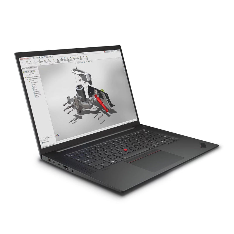 Lenovo ThinkPad P1 Gen 3 15.6 4K UHD (3840x2160), Xeon W-10855M, NVIDIA Quadro T2000, 2TB PCIe Gen 4.0x4 NVMe, 64GB DDR4, vPro, SD Card Slot, FPR, WIFI 6, UK Backlit Keys, Windows 11 Pro (Renewed)