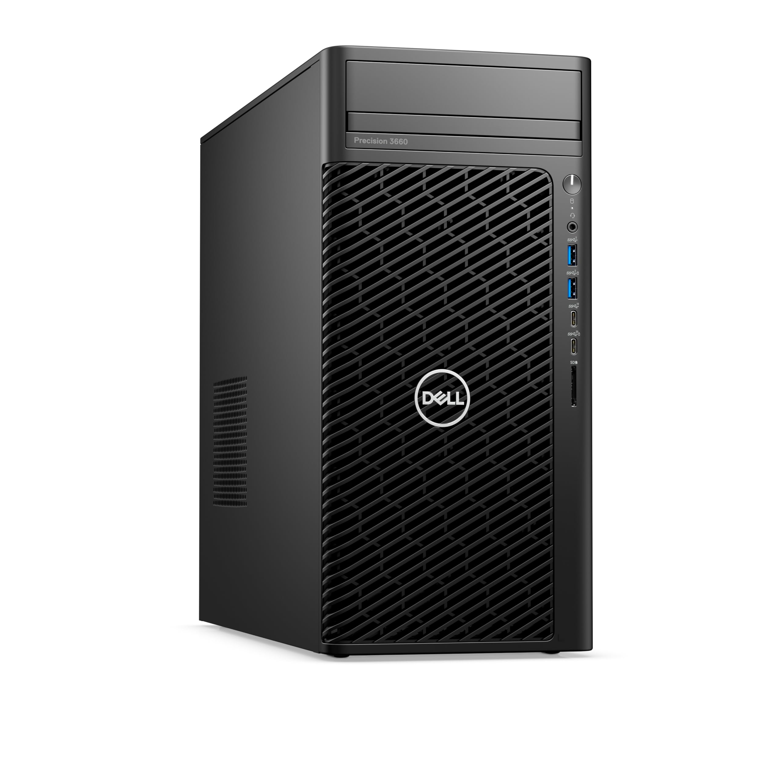 Dell Precision 3660 Tower Workstation - i7-12700 (12 Core, 3.6/4.9GHz), Nvidia RTX A2000 12GB, 2TB PCIe Gen 4.0x4 NVMe, 32GB DDR5, SD Card Reader, GbE, Windows 11 Pro (Renewed)