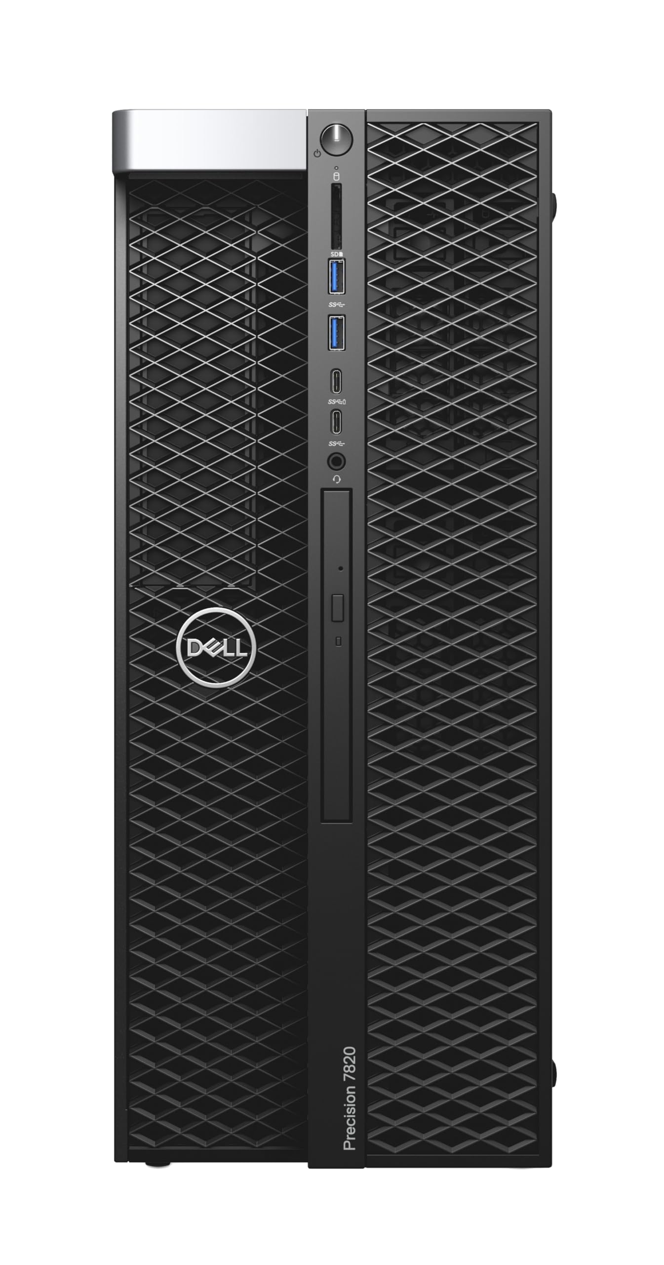 Dell Precision 7820 Tower Workstation - Xeon Gold 6138 (20 Cores), Nvidia Quadro RTX 4000 8GB. 64GB DDR4, 2TB PCIe Gen 4.0x4 NVMe & 6TB HDD, SD Card Slot, LAN, Windows 11 Pro for Workstation (Renewed)