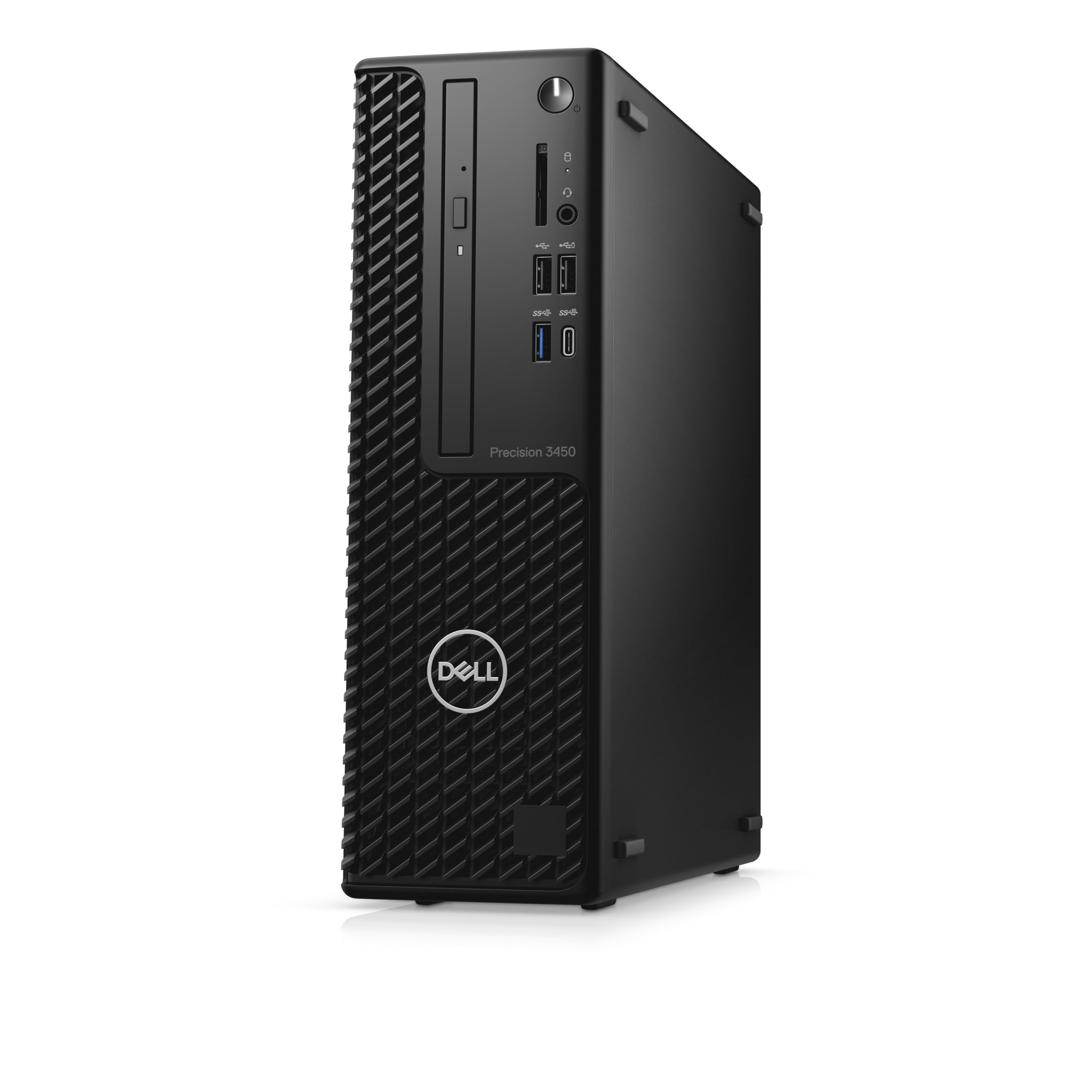 Dell Precision 3450 SFF Workstation i7-10700 (8 Cores, 4.8GHz), NVIDIA Quadro P1000 4GB, 2TB PCIe Gen 4.0x4 NVMe, 32GB DDR4, vPro, GbE, DVD RW, Windows 11 Pro (Renewed)