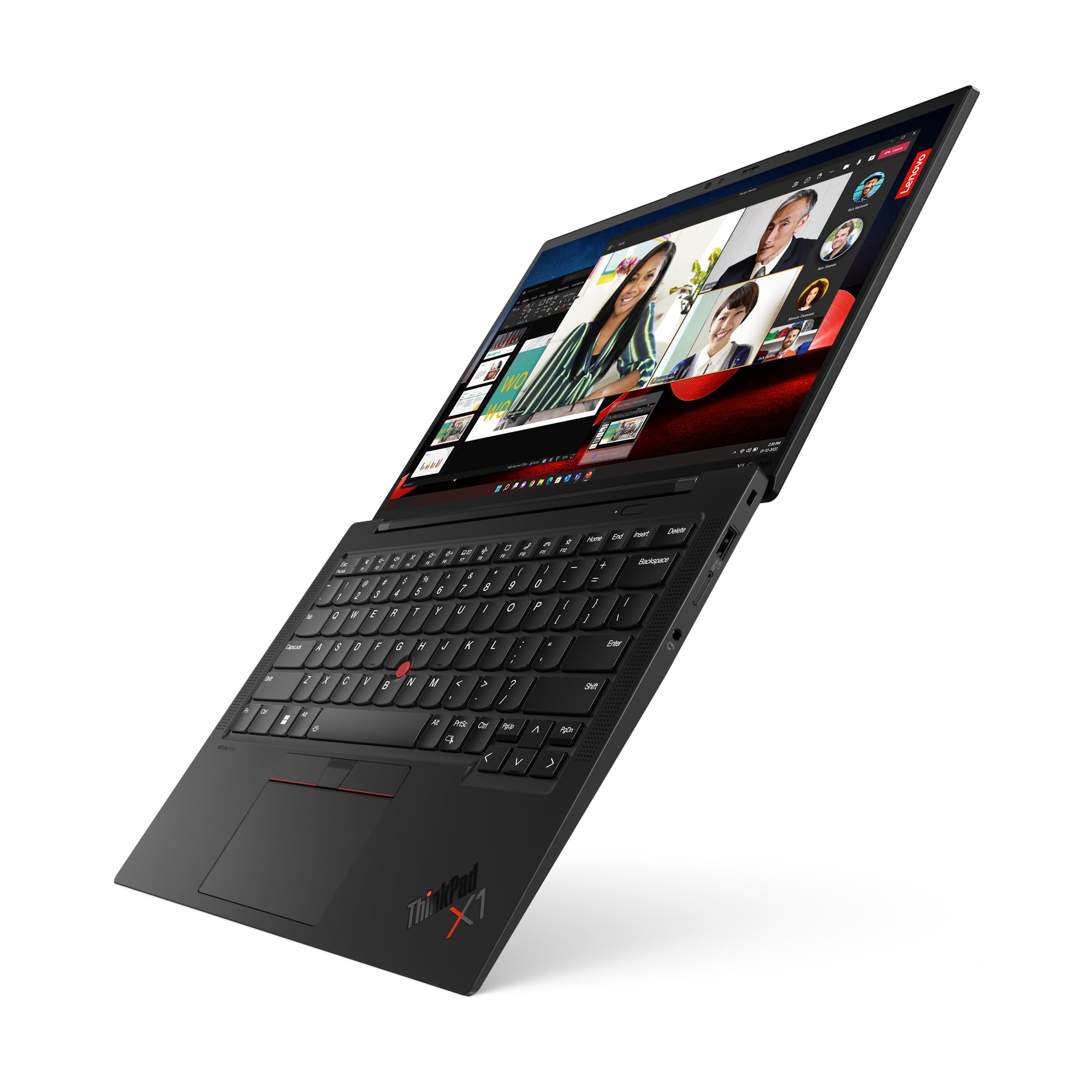 Lenovo ThinkPad X1 Carbon Gen 11 14 2.8K (2880x1800) OLED, i7-1355U (10 Cores), 2TB PCIe Gen 4.0x4 NVMe, 16GB LPDDR5X, Fingerprint Reader, WIFI 6E & BT 5.3, UK Backlit Keys, Windows 11 Pro (Renewed)
