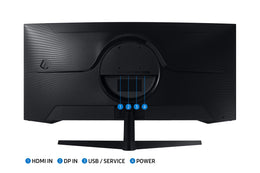Samsung Odyssey G5 LC34G55TWWPXXU 34" 1000R Curved Gaming Monitor - 165Hz, 1ms, 1440p WQHD, Freesync Premium, HDR10, HDMI, Displayport (Renewed)