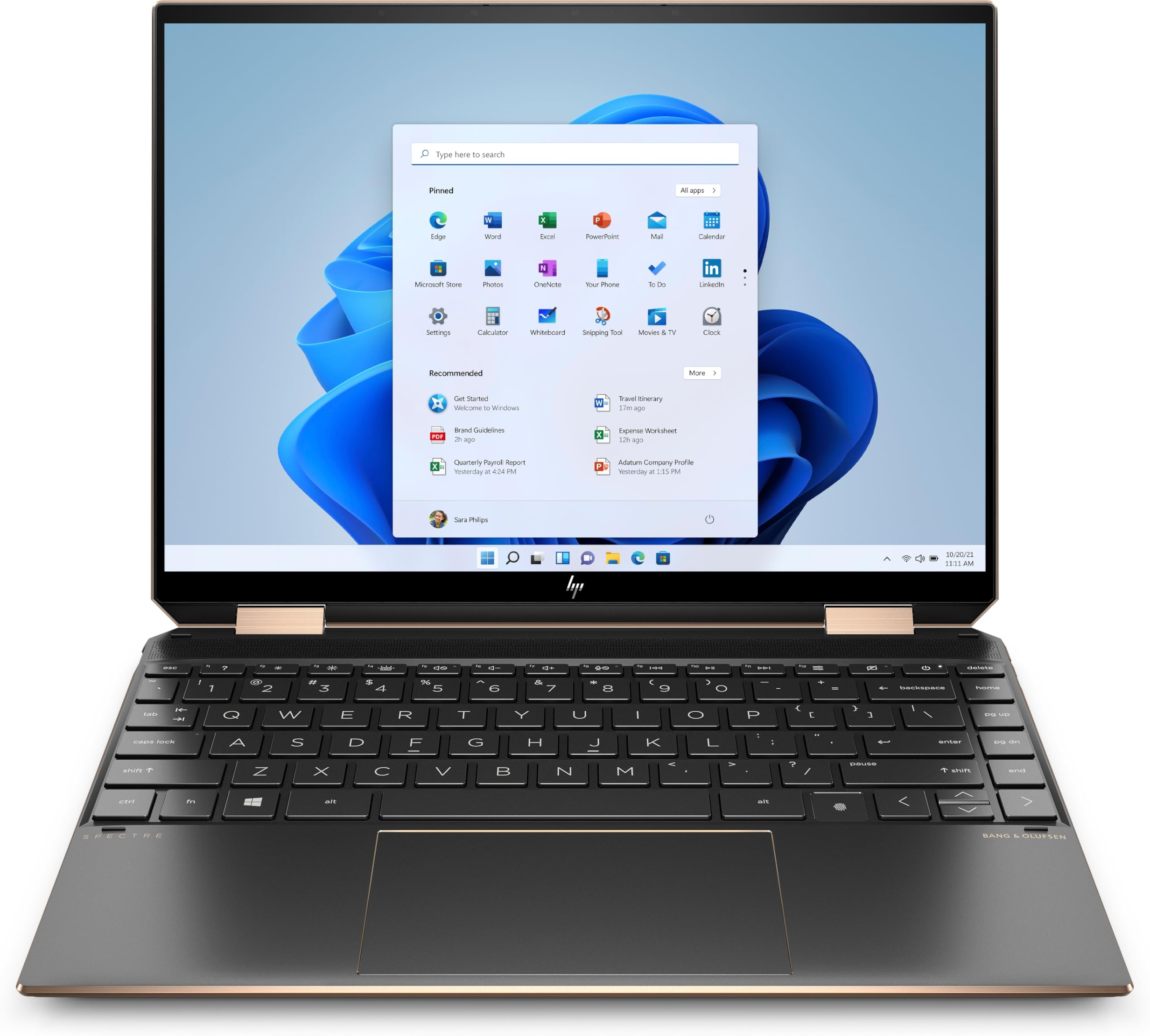 HP Spectre x360 14-ea0007na 13.5" FHD+ 2-in-1 Touchscreen i5-1135G7, 1TB PCIe Gen 4.0x4 NVMe, 8GB LPDDR4, Fingerprint & SD Card Reader, WIFI 6 & BT 5, UK Backlit Keys, Windows 11 Pro (Renewed)