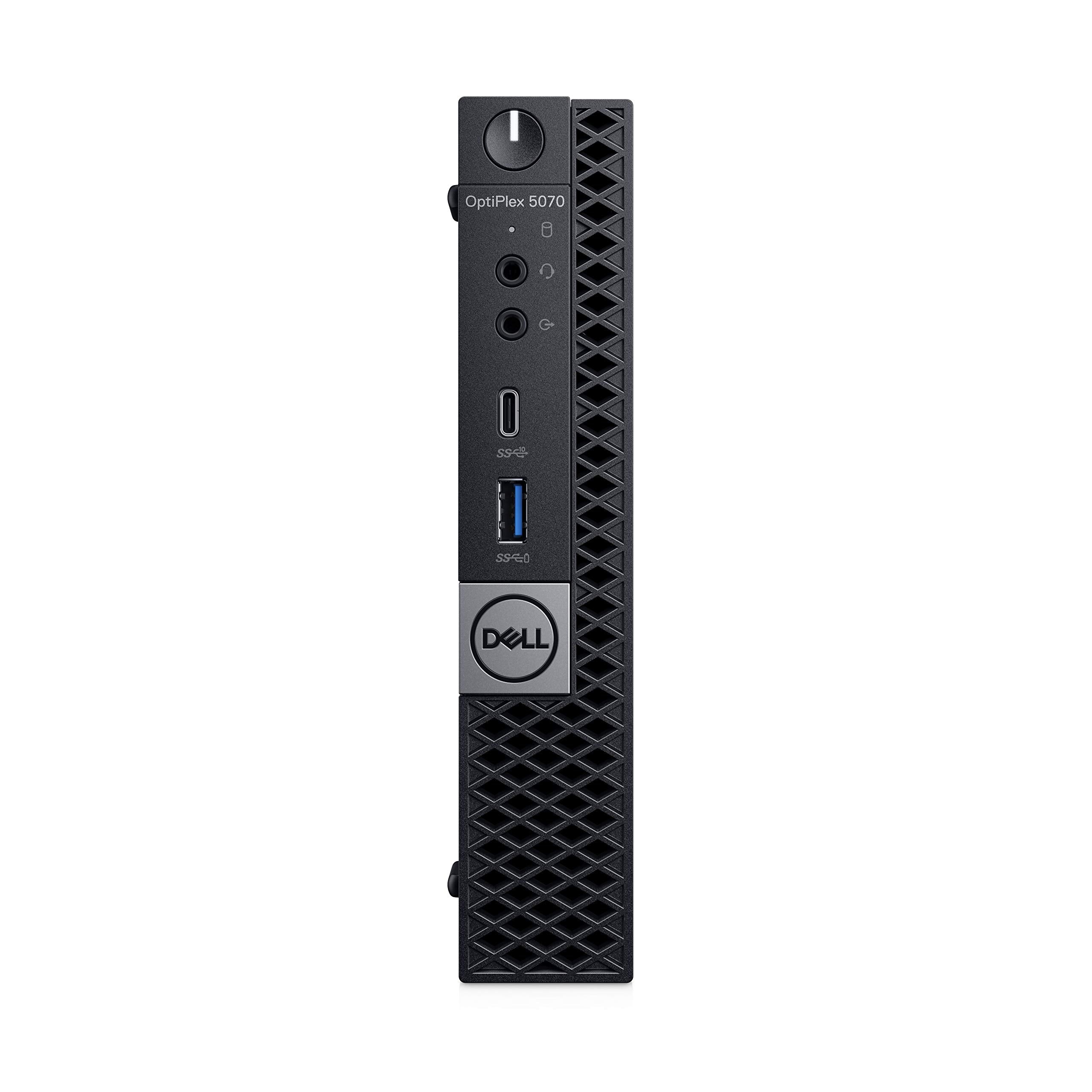 Dell OptiPlex 5070 Micro (USFF) Desktop i7 9700T (8 Cores, 2.0/4.3GHz), 1TB PCIe Gen 4.0x4 NVMe, 16GB DDR4, Intel UHD Graphics, GbE, WIFI 6 & Bluetooth 5.1, Windows 11 Pro (Renewed)