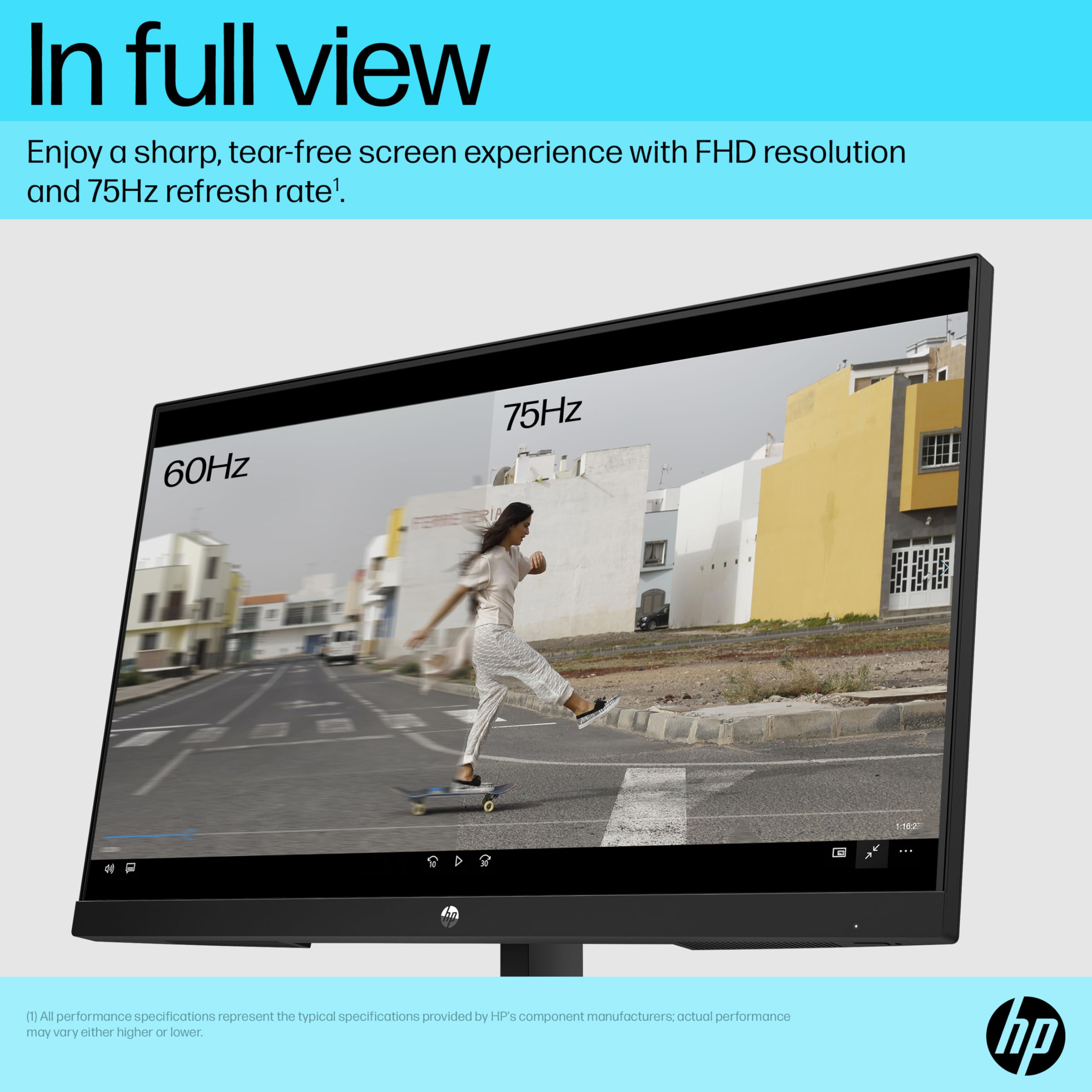 HP FHD Monitor (Renewed)