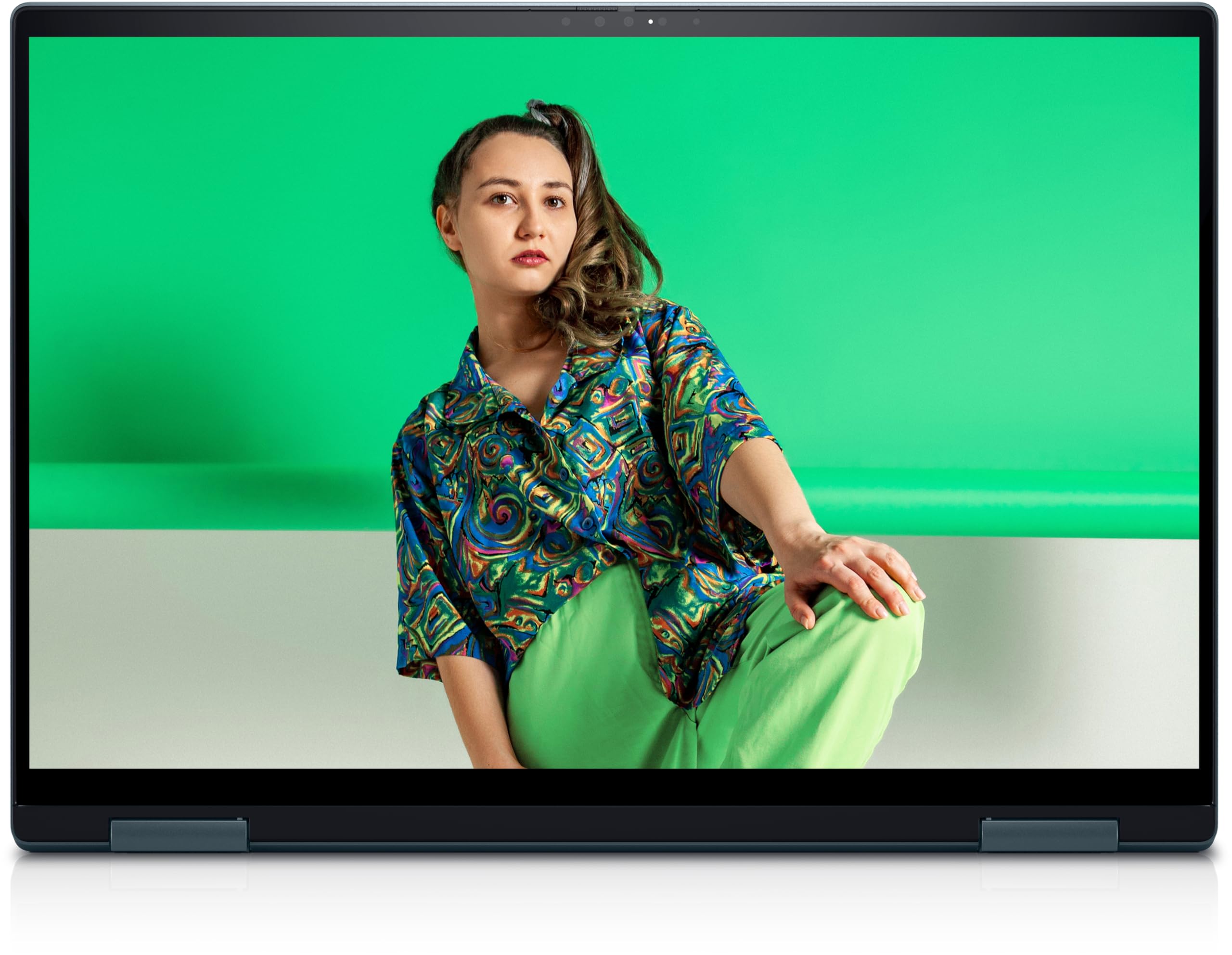 Dell Inspiron 16 7620 16 2-in-1 4K UHD OLED Touchscreen, i7-1260P, Nvidia GeForce MX550, 2TB PCIe Gen 4.0x4 NVMe, 16GB DDR5, FPR, SD Card Reader, WIFI 6E, UK Backlit Keys, Windows 11 Pro (Renewed)