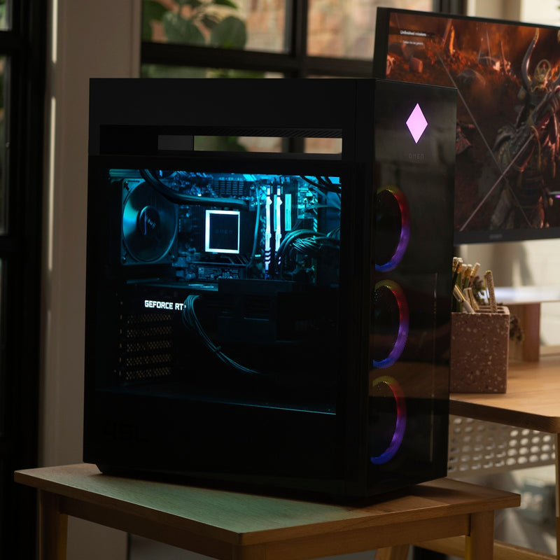 HP OMEN GT22 Gaming Desktop - i9-12900KF, RTX 5070, 64GB (Refurbished - Excellent)