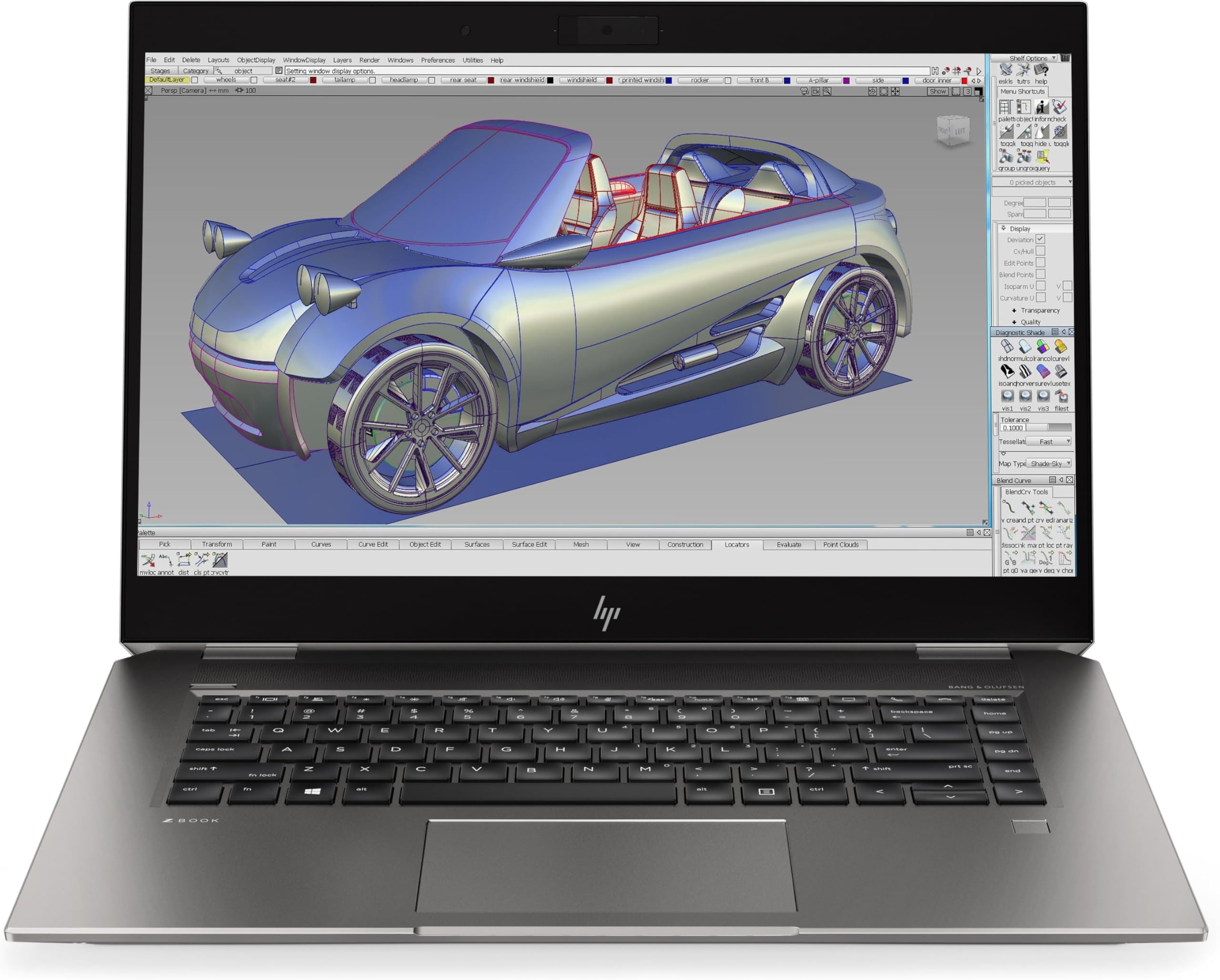 HP ZBook Studio G5 Mobile Workstation - Quadro P1000