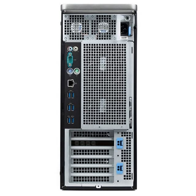 Dell Precision 7820 Tower, 64GB DDR4, 2TB NVMe & 2TB HDD – Xeon Gold 6138 (20 Cores, 3.7GHz), Nvidia RTX 4000 8GB GDDR6, SD Card Slot, 950W, LAN, Windows 11 Pro (Renewed)