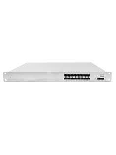 Cisco Meraki MS425-16 Cloud-Managed 16 Port 10GbE SFP Aggregation Switch with 40GbE QSFP+ Uplinks/Stacking with Lifetime Waranty