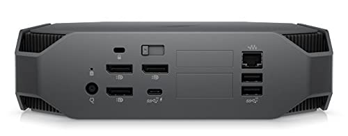 HP Z2 G5 Mini Workstation  i9-10900F (10 Cores, 2.8/5.1GHz), NVIDIA Quadro T1000 4GB, 2TB PCIe Gen 4.0x4 NVMe, 64GB DDR4, Wolf Security, GbE, Windows 11 Pro (Renewed)