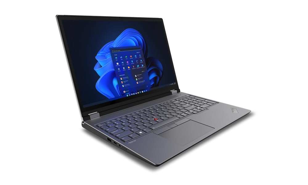 Lenovo ThinkPad P16 Gen 2 16 QHD+ 165Hz, i7-13850HX, Nvidia RTX A1000 6GB, 2TB PCIe Gen 4.0x4 NVMe, 32GB DDR5, vPro, Fingerprint, SD Card Reader, WIFI 6E, UK Backlit Keys, Windows 11 Pro (Renewed)