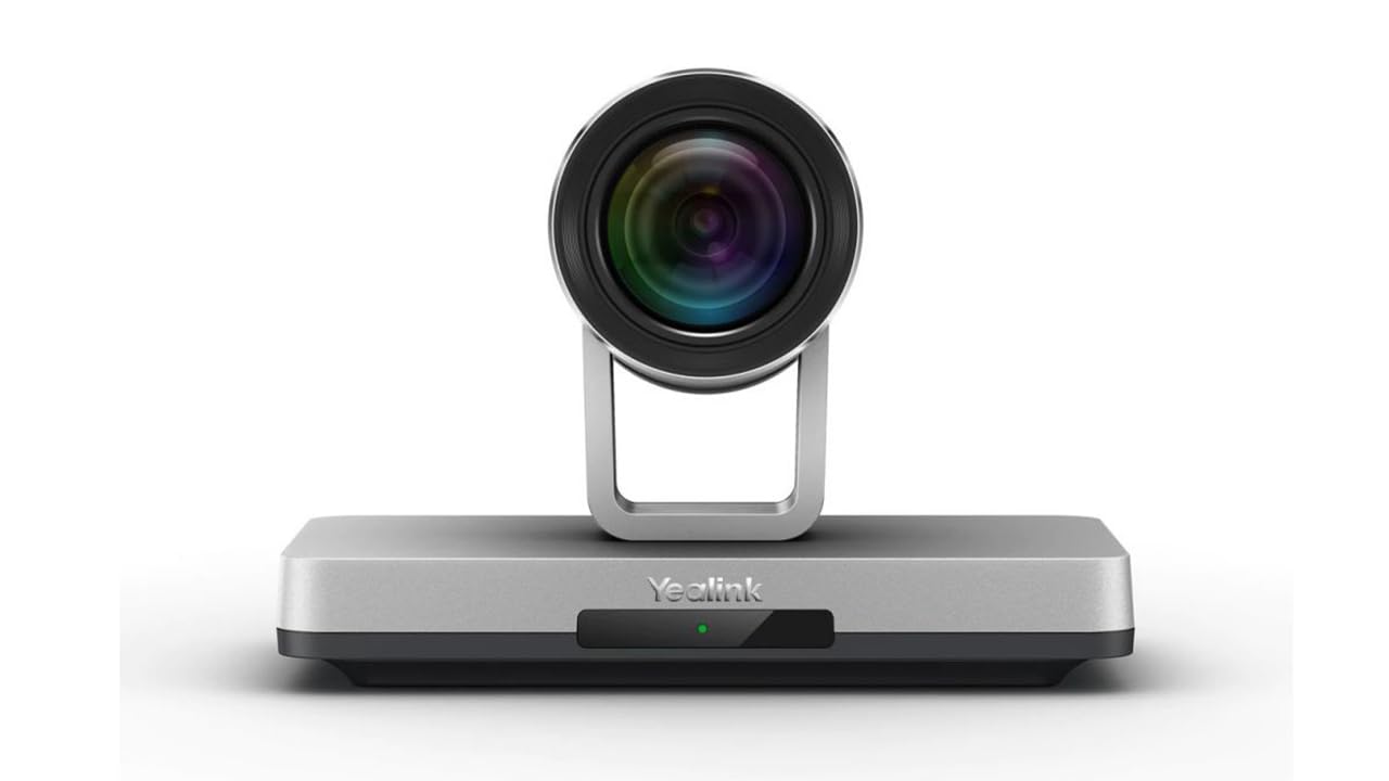 Yealink CP960-UVC80 Conference Room Kit - UVC80 FullHD Video Conferencing Camera, CP960 Conference Speakerphone, Mini-PC and Cable Management Box, 2x CPW90 Wireless Expansion Microphones (Renewed)