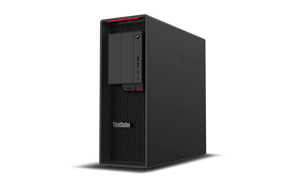 Lenovo ThinkStation P620, Ryzen ThreadRipper Pro 3975WX (32 Core), Nvidia GeForce RTX 3080 10GB, 2TB NVMe, 6TB HDD, 128GB ECC RAM, WIFI 5 & BT 5, RAID 0/1/10/5, Windows 11 Pro, Workstation (Renewed)
